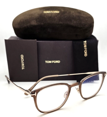Tom Ford Reading Glasses TF 5694-B 028 52-22 Rose Gold