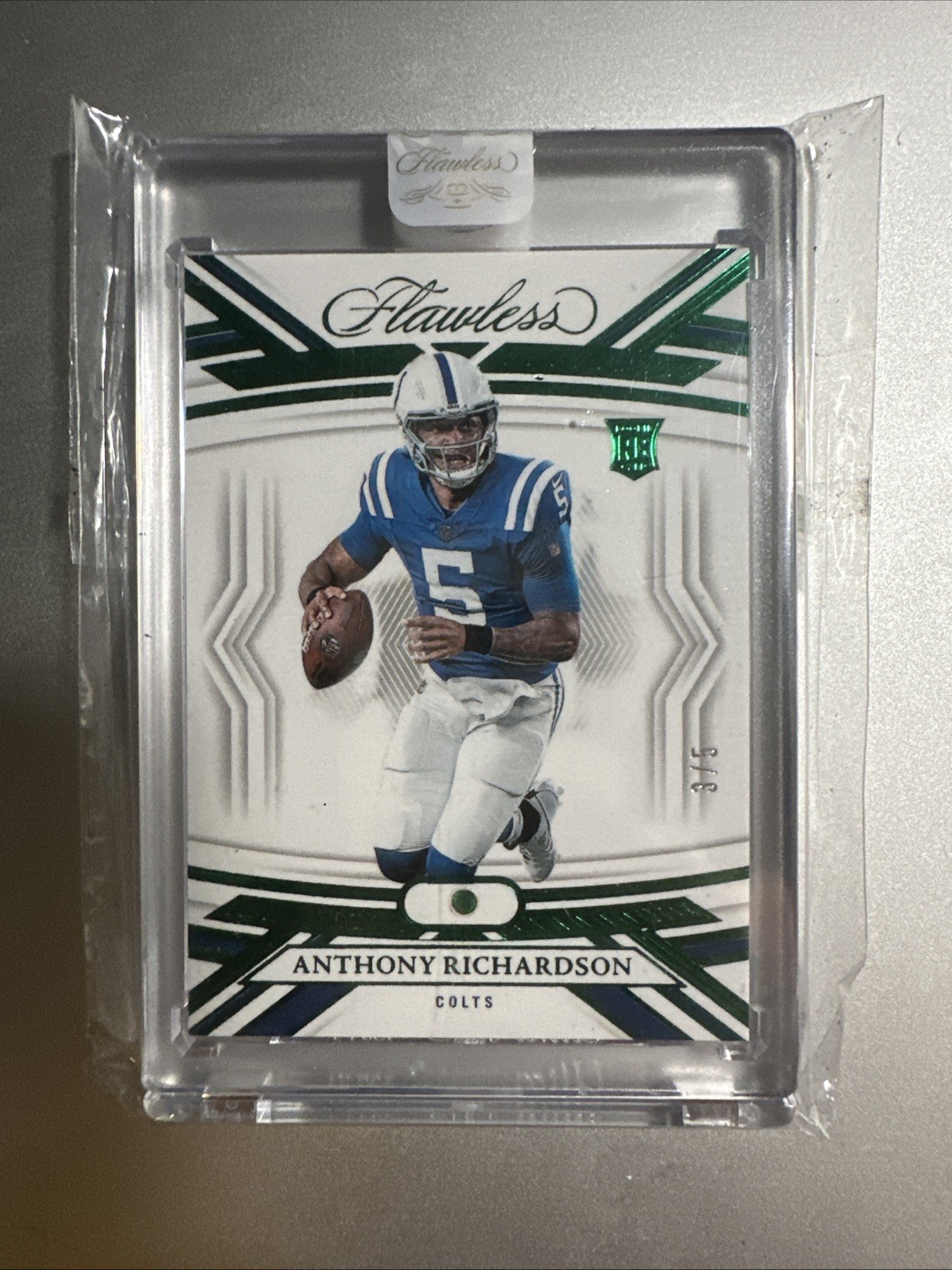 Anthony Richardson Panini Flawless #97 Base