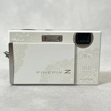 FUJIFILM FinePix Z250fd White Compact Digital Camera 10MP 5x Zoom Lace Design