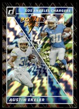 Austin Ekeler 2022 Donruss #PP-12 Power Plus Los Angeles Chargers Football Card
