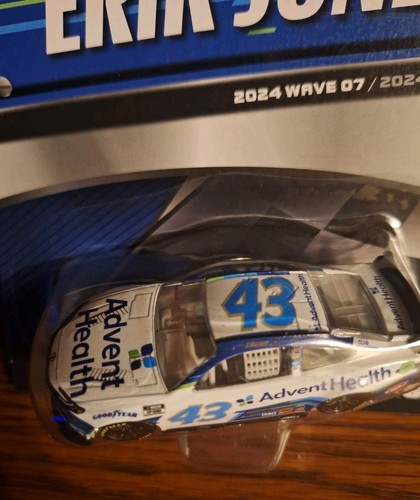 NASCAR AUTHENTICS 🏁 .. ERIK JONES .. 2024 WAVE 07 .. ADVENT HEALTH CAR #43 - Picture 3 of 4