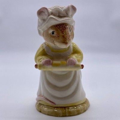 Royal Doulton Brambly Hedge, Figur  Mrs Crustybread , DBH15, 1987, 1. Wahl 