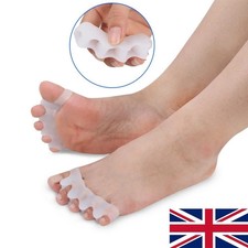 Toe Separator Orthotic Alignment Hammer Toe Claw Toe Bunion Corrector Pair 