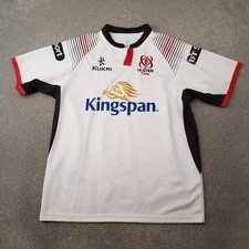 Ulster Mens Rugby Shirt Medium White 2019/20 Home Jersey Ireland Kukri Training