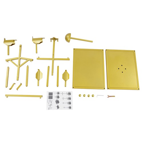 Tactical Gear Stand Tactical Vest Stand Military Gear Holder 165-180cm Golden - Bild 10 von 18