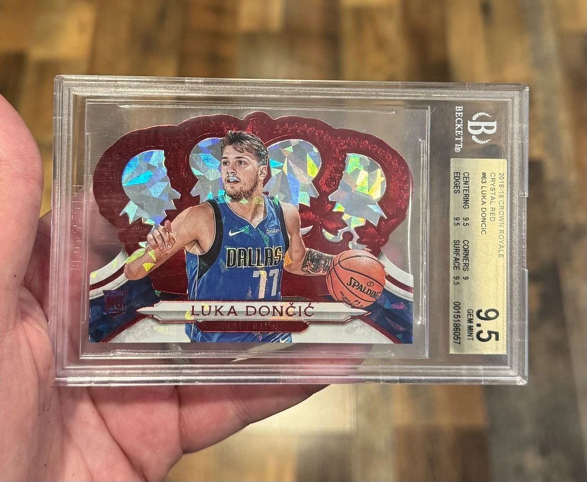 Luka Dončić 9 Graded Basketball Sports Trading Cards & Accessories