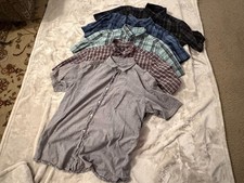 George Mens Size L Casual Button-Down Shirts,...