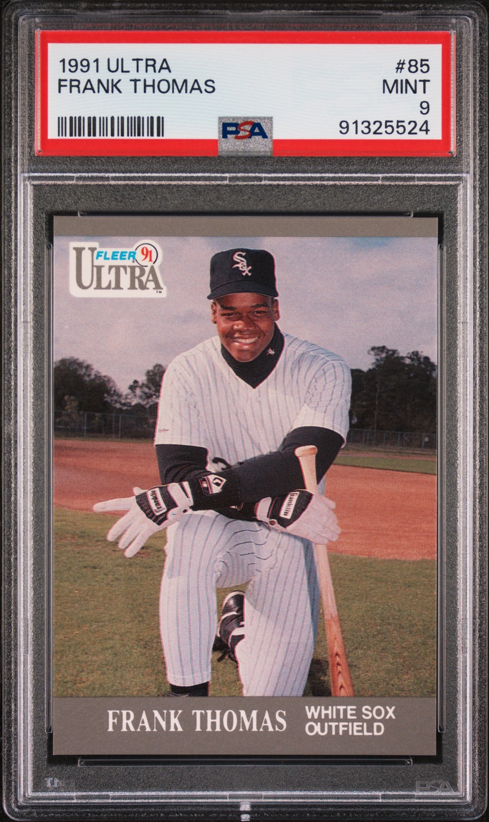 1991 ULTRA #85 FRANK THOMAS PSA 9
