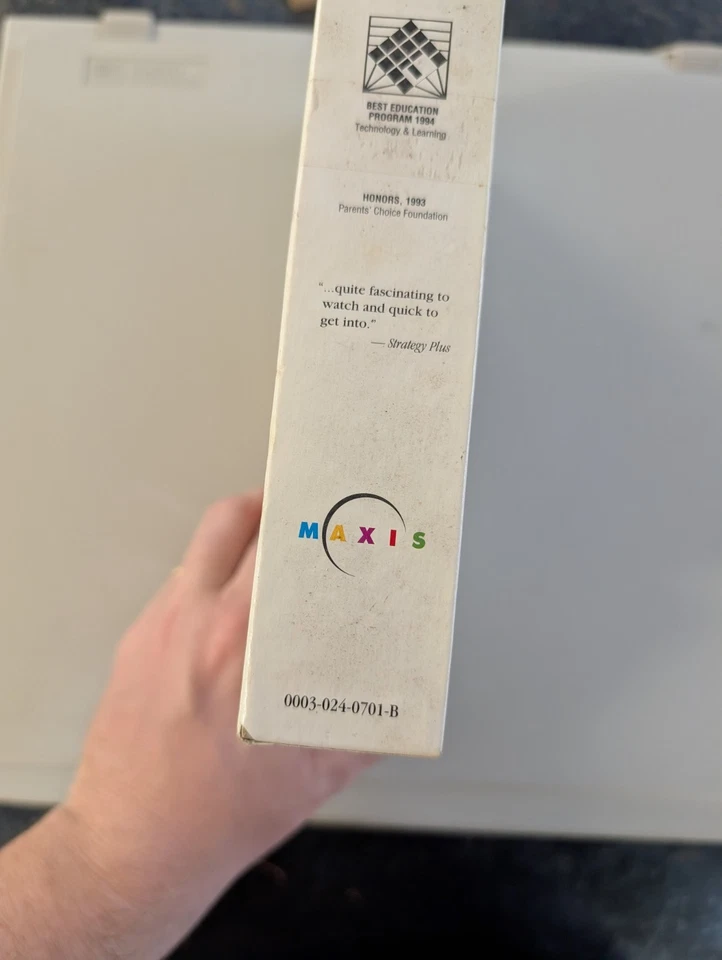 SimFarm: SimCity's Country Cousin, Maxis 1993, Big Box, Complete IBM PC DOS CIB - Image 3 of 4