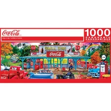 MasterPieces - Coca-Cola - Stop-n-Sip 1000 Piece Panoramic Jigsaw Puzzle
