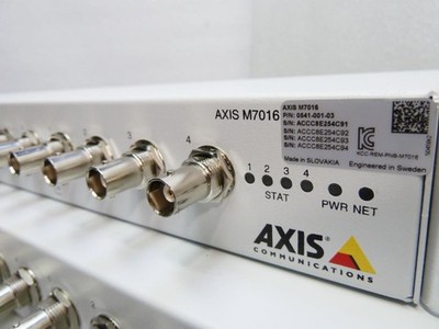 2x Axis Communications M7016 Video Encoder 16-Channel | No Power supplies