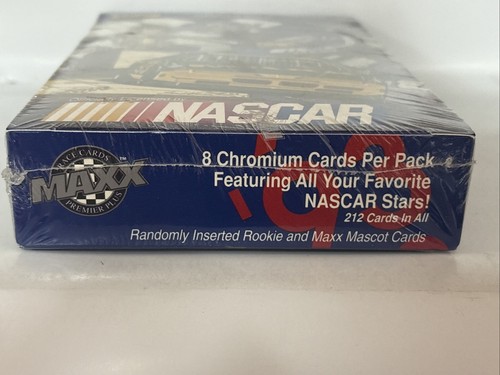 1993 Maxx Factory Wax NASCAR 36 wax pack with rookie and mascot cards. - Picture 6 of 6