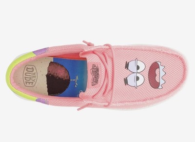 Hey Dude Wally SpongeBob Patrick Loafer Shoes Men display picture 2