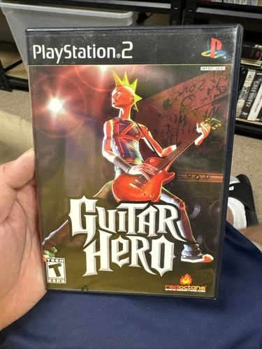 Guitar Hero (Sony PlayStation 2, 2006) Tested CIB