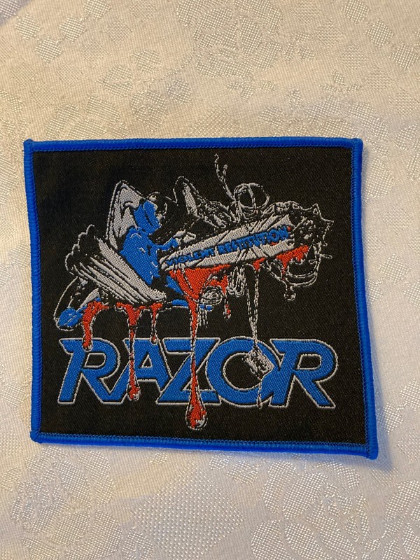 RAZOR - Violent Restitution PATCH New / Unused