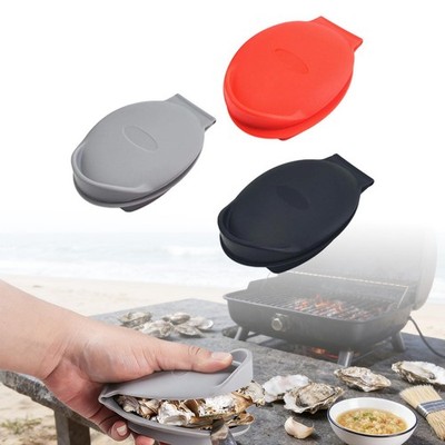 Austernzange, Werkzeug zum Öffnen von Austern, Austernhalter für die
