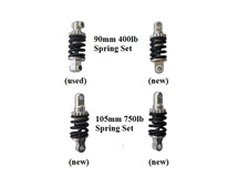 4 PIECE SHOCK ABSORBER SET FOR SCOOTERS 400LBS-750LBS