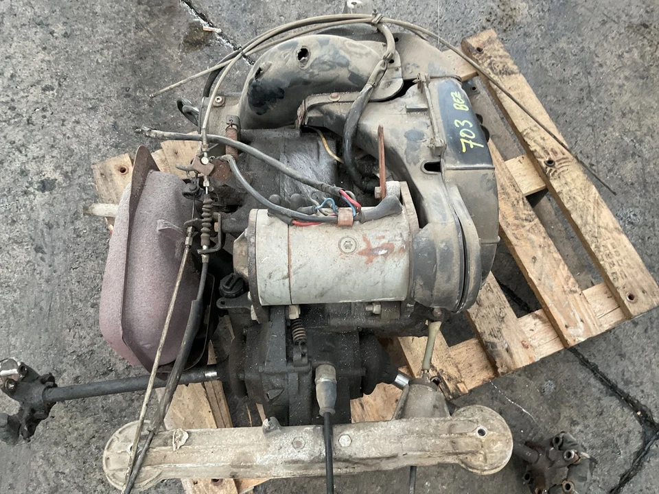 MOTORE COMPLETO PER PIAGGIO Ape TM 703 ATM2M Benzina (83>16) - Immagine 3 di 4