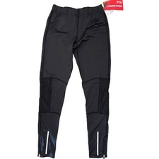 TYR Women Competitor Running Tights Mesh Inserts - Black RCRT6A - Size XS - 64