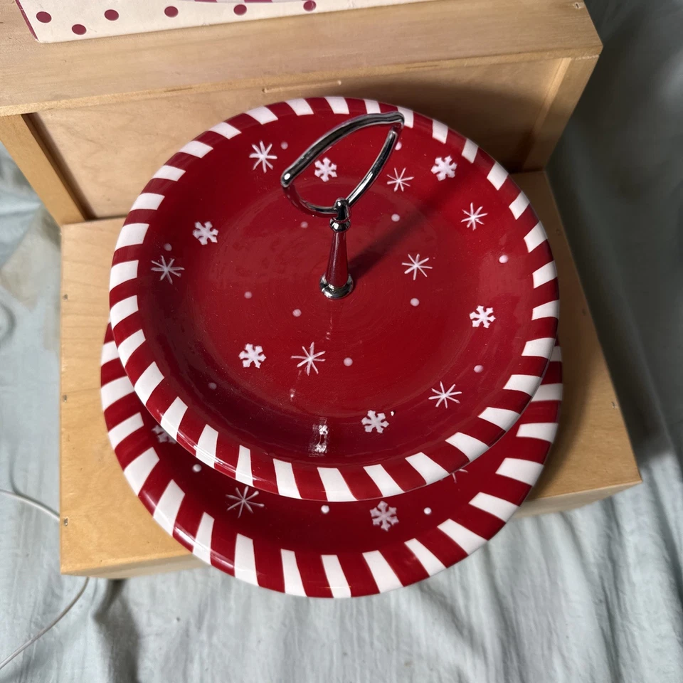 Soporte para galletas de 2 niveles SIERRA CIUDAD NATAL MERVYN’S Foto 3 de 4