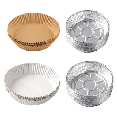 Air Fryer Backpapier Einlagen Backmatte Friteuse Liner Tablett für Frikadellen Braten