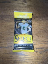Panini 2020 NFL Select Trading Cards 15 Card Value Pack Silver Prizm Cello Fat