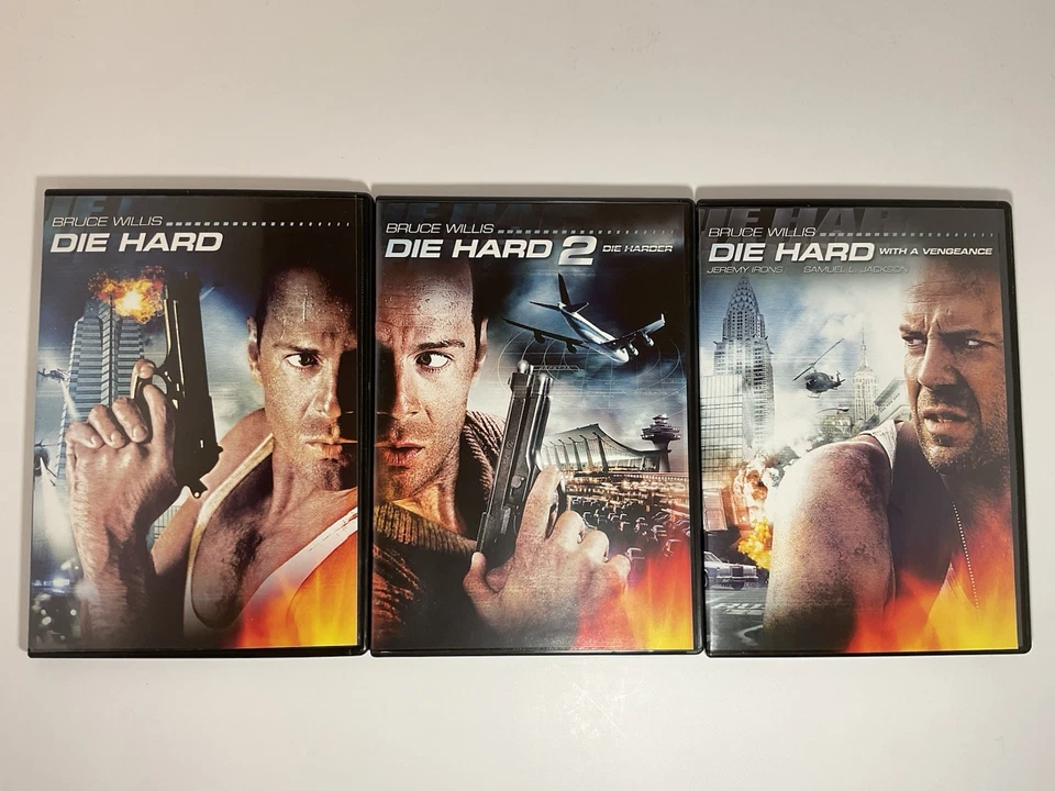 Die Hard DVD Collection Classic Movies Featuring Bruce Willis (Set of 3) - Image 3 of 4