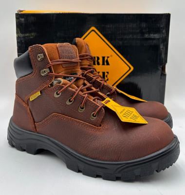 Work Zone S651 Men's NEW Steel-Toe Waterproof Thinsulate Boot Brown US Size 7.5