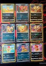 Pokémon TCG 9 Card Lot Scraggy Scrafty Darkness Ablaze Paldean Fates Holo Mint