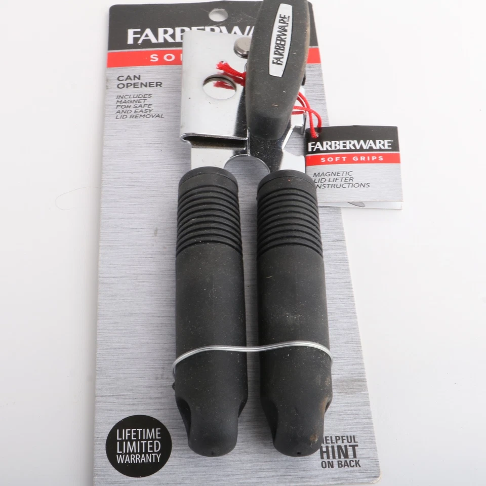 Abridor de latas de segurança com alças macias Farberware - Imagem 4 de 4