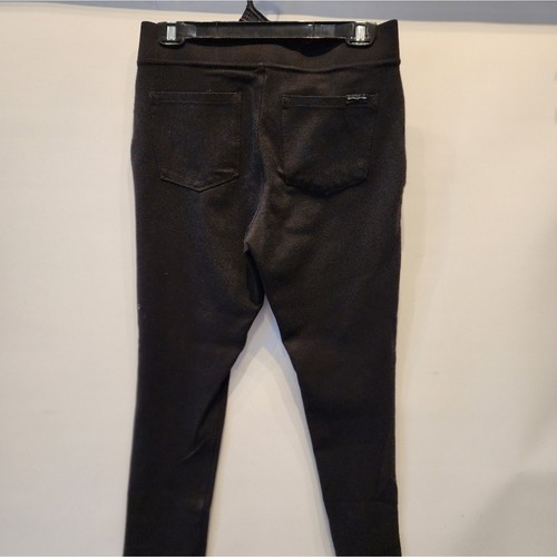DKNY Black Skinny Pants Leggings Slipon Jeggings Comfortable Women's Gift Size M - Picture 6 of 12