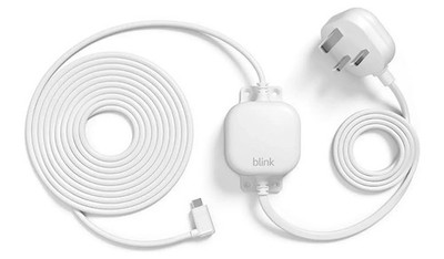 Blink Wetterfestes 4m Netzteil für Mini 2 weiß - BRANDNEU