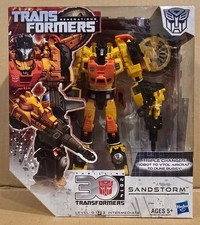 Transformers Generations Thrilling 30 Sandstorm 2014 Hasbro  NEW  SEALED