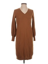 Uniqlo Women Brown Casual Dress XS