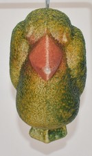Kosta Boda Kjell Engman Kunst Glas Vogel Skulptur. Yellow Bird (Modell 90266) #2