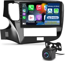 NHOPEEW 2+64G 10.1 inch Android 13 Car Stereo for Mitsubishi Outlander 2018-2021