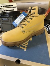 Tough grit Oak 2 Safety Boots Steel Toe Tan Size 9
