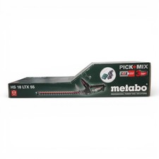 Metabo Akku-Heckenschere HS 18 LTX 55 mit 2x 2,0 Ah Akku + Lader SC 30 im Karton