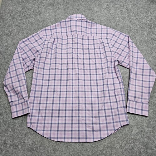 Tommy Bahama Island Zone Shirt M Purple Checks Button Down Medium - Picture 3 of 13