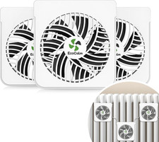 Ventilatore per Radiatori in Ghisa, Ventole per Termosifoni Con Termostato E Mag