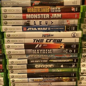 Video Game Lot Of 205 Mix , PS2, PSX, XBOX, & Xbox 360 Private collection EX 
