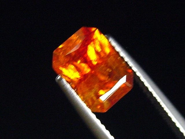 Sphalerit Zinkblende / Sphalerite 2,82 Ct. Oktagon Spanien (5425t) - Bild 2 von 2