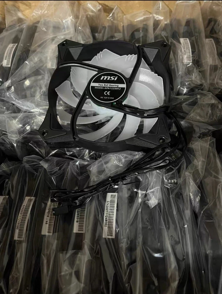 (New) MSI MAG CORELIQUID 240R 360R RGB Desktop Fan 120MM-US Seller - Image 2 of 3