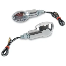 K & S Ultra Small Mini-Stalk Universal Turn Signals - 25-8356