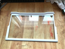 Glasplatte,Einlegeboden,Glasboden 46,5(47,5) x28,5 cm. für IKEA Kühlschranke.