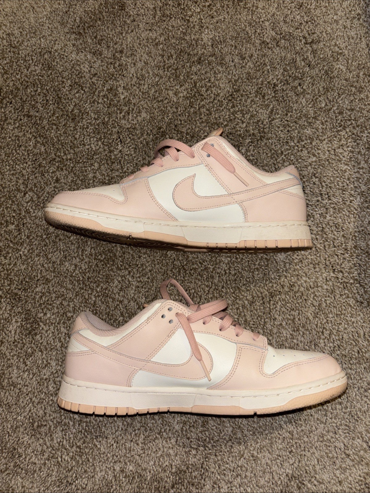 Nike Men’s Pink Dunks Low size 12 thumbnail 5