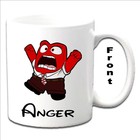 ANGER ~ INSIDE OUT PERSONALISED  Tea/Coffee Mug ~ Any Age Name Message Etc