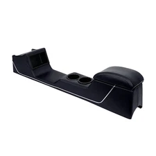TMI Center Console Full Length Deluxe w/ A/C Coupe/ Fastback Mustang 67-68 Black