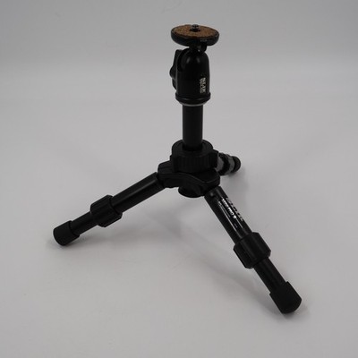 Slik Mini-Pro III Tripod Unisex OS Black SBH-100 Ball Head Tabletop Compact