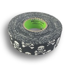 Renfrew Patterned Hockey Tape, 1" Wide Skull  Crossbones, 25m 